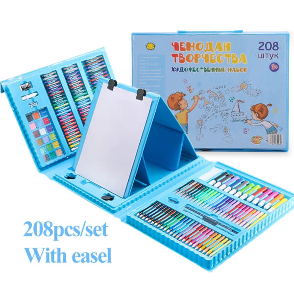 208-Piece Children's Art Set