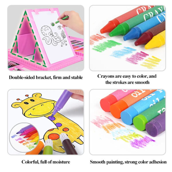 208-Piece Children's Art Set