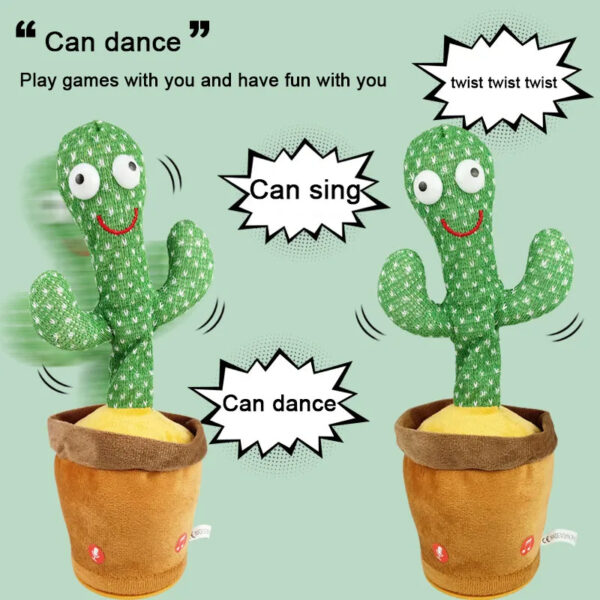 Interactive Dancing Cactus