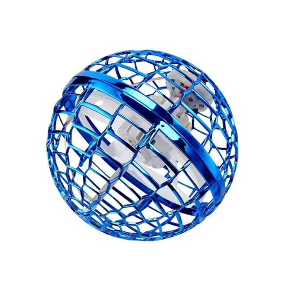 Hands-Free Hovering Ball with Colorful Lights blue