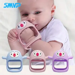 צעצוע נשכן לתינוק בעיצוב פינגווין
